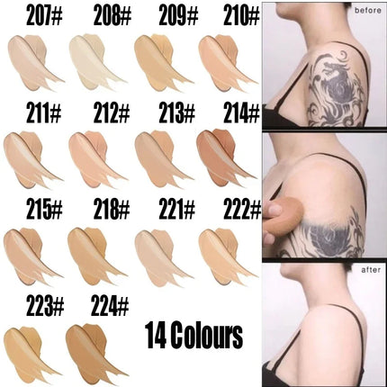 14 Colors Concealer Cream Stick Long Lasting Waterproof Concealer Foundation Soft Spotted Acne Mark Makeup Cover Cosmetics