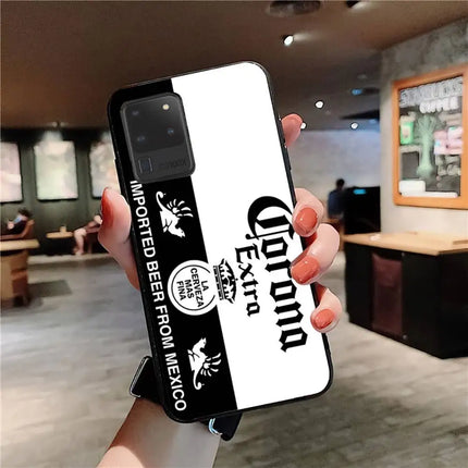 Corona Extra Beer Phone Case For Samsung S 24 Fe 25 Ultra Plus 20 Lite 21 30 22 23 24 22 Ultra 5G Fundas