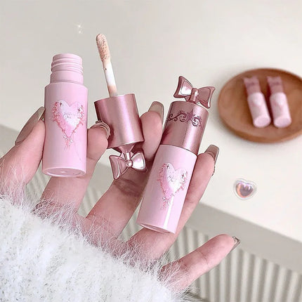 White Pink Liquid Brightening Concealer Matte Face Highlight Stick Cover Acne Spot Dark Circles Moisturizing Concealer Makeup
