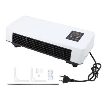 Compact Wall Mounted Heater And Cooler Energy Efficient Climate Control System For Home Bedroom