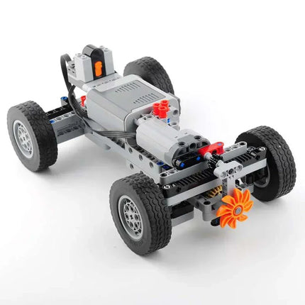 4WD RC Car Chassis Electric Set Four-Wheel Drive Technical Chassis Bricks IR Remote Reciever MOC Building Blocks for legoeds