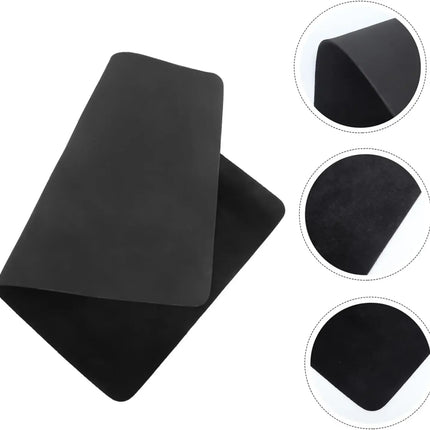 Magician Card Poker Mat Close-Up Performance Pad Black Deck Card Mat Magic Tricks Magic Coin Gimmicks Gift for Kids Adults Party