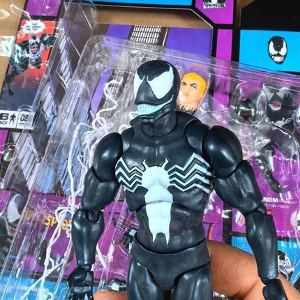 Mafex 088 Spider-Man Venom Action Figure Venom Comic Ver Carnage Venom Change Face Statue Joint Movable Collection Model Toys