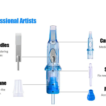 20/10pcs EMALLA Eliot Tattoo Cartridge Needles RL RS CM MG Disposable Sterilize Tattoo Permanent Makeup Cartridge Machine Needle