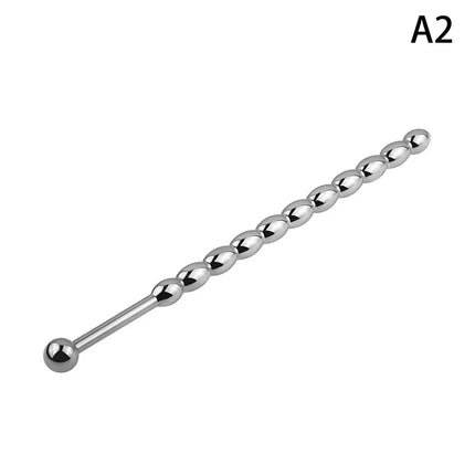 【AD】Metal Urethral Horse Eye Stimulator Steel Bead Penis Plug Insert Catheter Expander For Male Masturbator Sex Toy