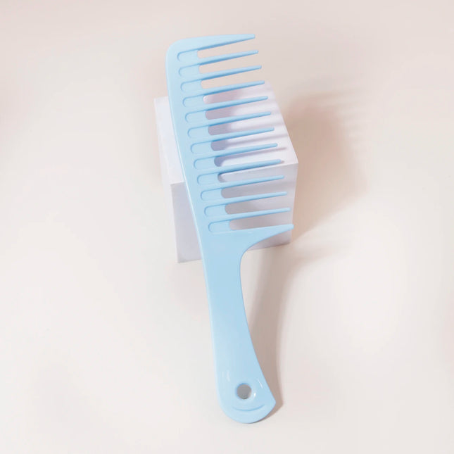 1pc Detangling Comb Professional Handle Cutting Hairdressing Comb Styling Barber Tooth Comb Travel, Specially for real hair wigs