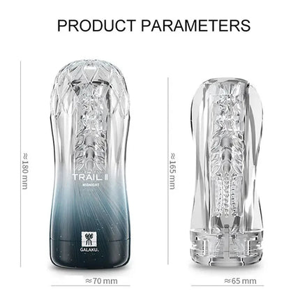 Male Masturbator Soft Pussy Sex Toys Transparent Vagina Adult Endurance Exercise Training Sex Products Vacuum Pocket Cup For Men