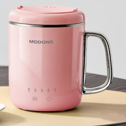 Smart Electric Milk Frother and Warmer, Multi-Function Breakfast Cup for Office Porridge, Small Heating and Simmering Pot