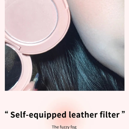 HerorangeHR402 Serbuk Serbuk Monokrom Kalis Air Panjang Tahan Lama Plat Peach Orange Kabus Lembut Lembut Matte Semulajadi Blush