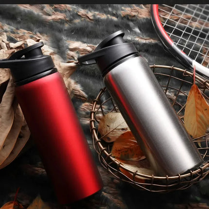 Metal Portable Water Bottle Leakproof Reusable Outdoor Sports Cup for Cycling Hiking Gym Halloween Gift Christmas Gift Travel