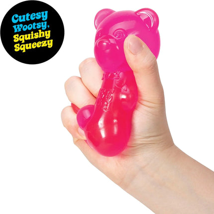 8cm NeeDoh Cute Gummy Bear Sensory Squeeze Toy with Jelly-like Filling Slow Rebound Stress Relief Toy To Alleviate Anxiety****