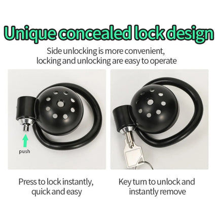 ABS Male Chastity Cage with Urethral Sounds Anti Pinch Hidden Lock Invisible Kit for Adult Men Fetish Play Cock Cage BDSM Device