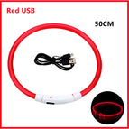 Red USB 50CM / XS Neck 28-38 cm / China Mainland