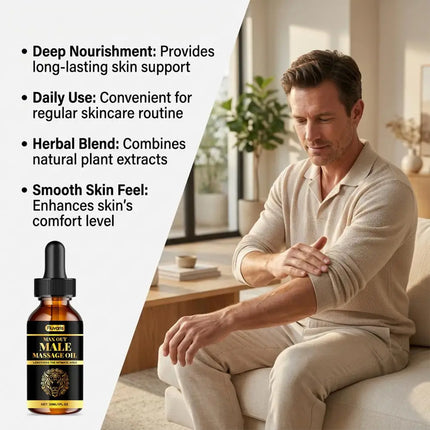 Men Body Massage Oil Attract Women Long Lasting Fragrance Increasing Confidence Improve Higher Passion Pheromone Essential Oils