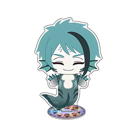 Anime Twisted Wonderland New style Cute Cartoon Malleus Draconia 10CM Acrylic Stand Keychain Cosplay Desk Decor Collect Gifts