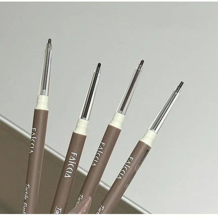 1PC Waterproof Double-Ended Eyebrow Pencil Ultra Fine Eyebrow Pencil Sweat-proof Long Lasting Professional Eye Makeup Cosmetics