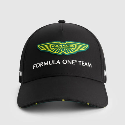 Aston Martin Motorsport Man Racing Hat Fernando Alonso Signature Print Baseball Cap Fashion Outdoor Sports Breathable Sun Hat