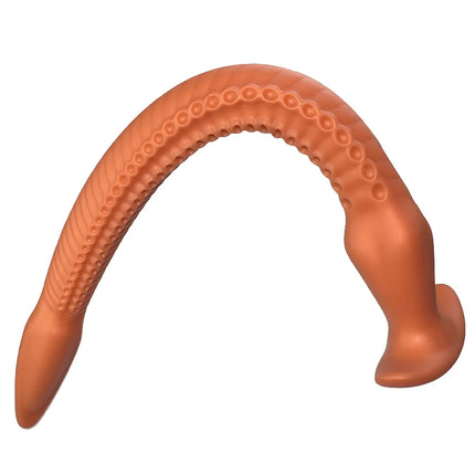 Eel Tentacle Anal Plug Super Long Anal Plug Soft Liquid Silicone Anal Dilator Women's Men's Anal Massage Adult Products