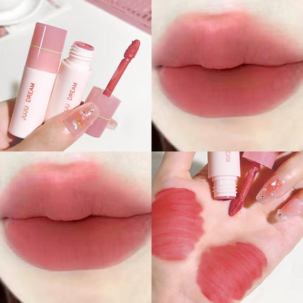 JUJU Dream Small milk tube lip gloss, airy white, matte lifting, lipstick, velvet, matte lip gloss, lip gloss