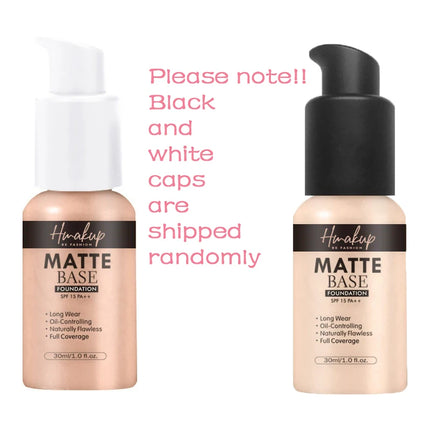 30ml SEPORA 6 Colors Matte Liquid Foundation Oil Control Waterproof Full Coverage Facial Natural Concealer Base Makeup Cosmetics