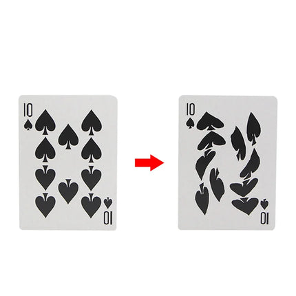 Presto Printo Magic Tricks Selected Card Soak Up Ink to Blank Cards Magia Magician Close Up Illusions Gimmick Props Comedy