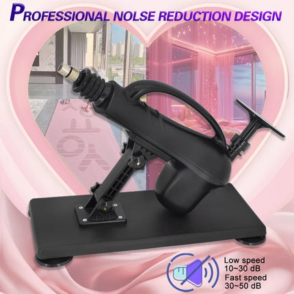 Portable Automatic Sex Machine with Big Dildo for Women Masturbation Pumping Gun for Couple Men Sex Toys