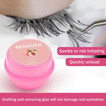 5ml false Eyelash Glue Remover CreamTransparent Professional Quick Unload Adhesive Zero Stimulation Remover Cream Makeup Tools