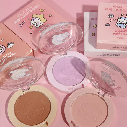 JOLLY JOJO Sleepy Puppy monochrome Blush Expansion Matte Naturally Brightening Highlights Blush