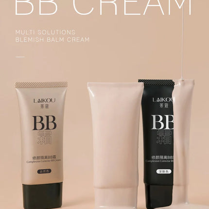 Oil Control Waterproof Long Lasting BB Cream Foundation Concealer Brightening Moisturizing Face Makeup Base Liquid