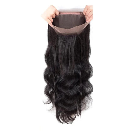 Body Wave 13x6 Lace Frontal Only 2x6 Lace Closure 4x4 5x5 6x6 Transparent Swiss Lace Closure 360 Lace Brazilian 100% Human Hair