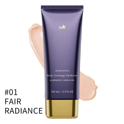 Beauty Body Coverage Perfector–Waterproof Leg & Body Makeup-Concealer For Scars, Spots, Veins, Tattoos and More Blend Cosmetics