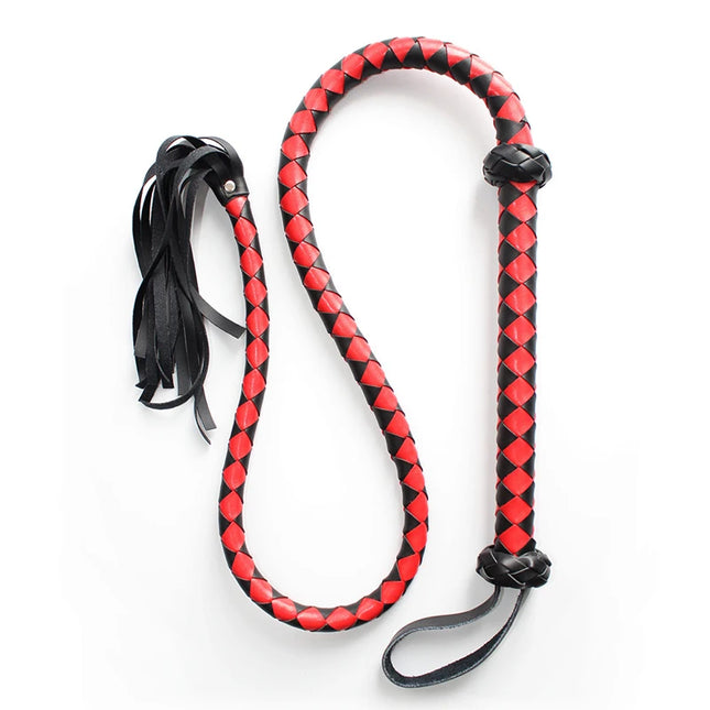 1.5m Long Bdsm Whip PU Leather Bondage Whip Fetish Spanking Flogger Horse Whip Sex Toys For Couples Women Accessoire Bdsm Toys