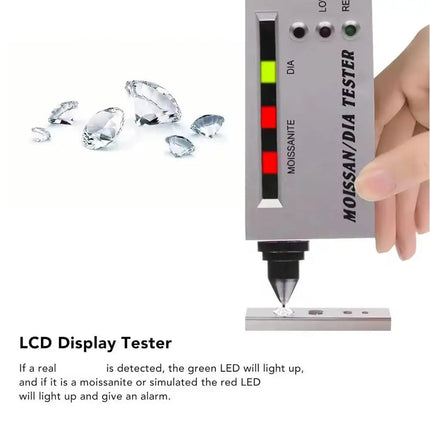 Professional Gemstone Tester Pen Watcher Tool for Diamond And Moissanite Jewelry - Accurate Jewelry Testing Kit