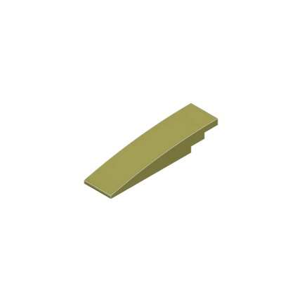 50g/17PCS  42918 Bricks Slope Curved 8 x 2 Parts No Studs Compatible MOC Building Block Adult Kids DIY Creative Toy Model