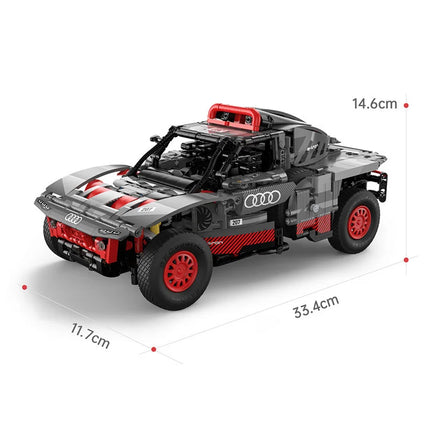 1:14 racing car building blocks toy model, mountain off-road remote control racing car, outdoor toy collection gift for boys