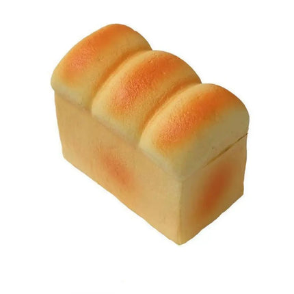 Stretch Squeezing Simulation Bread Squeeze Toy Fake Food Model Simulated Food Breakfast Squeeze Sensory Toys Toast Cake Elastic