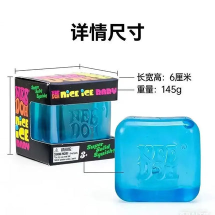 Sensory toys, stress-relief ice cubes, maltose squeeze toys, decompression venting toys