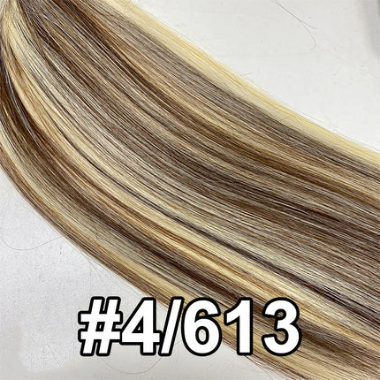 100% Real Human Vietnamese Hair Extensions no Weft Honey Blond Hair Bulks Virgin Hair Straight Weaving Hair for Braiding