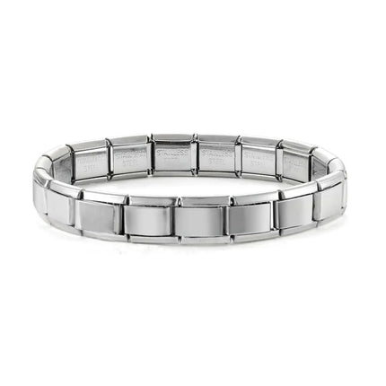 2025 New Men and Women Starry Colors 18 Pieces Italian Charm Fit 9mm Stainless Steel Modular Bracelet Wholesale Jewelry