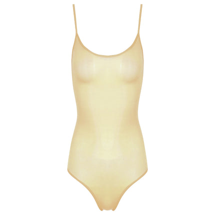Womens Sexy Bodycon Bodysuit Exotic Teddies Adjustable Strap See Through Lingerie Tights Stretchy High Cut One Piece Swimsuit
