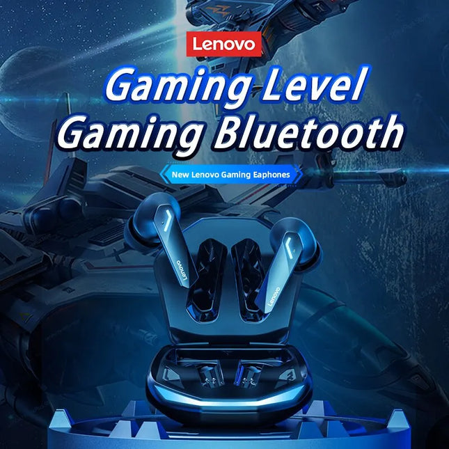 Choice Lenovo GM2 Pro TWS Wireless Bluetooth Headset Touch Control Mic Earbuds Headphones Noise Cancelling Air Pro Earphones
