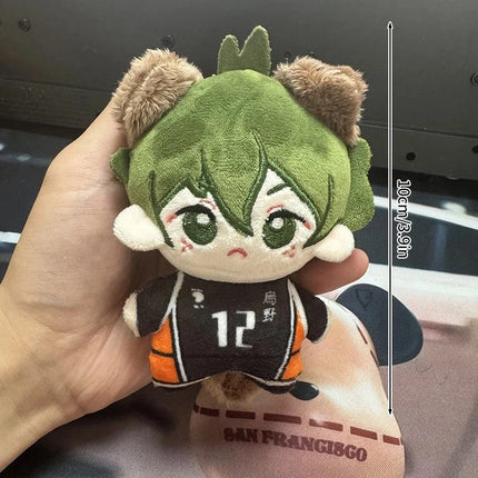 10/20cm Volleyball Kageyama Hinata Hanging Haikyuu Plush Keychains Backpack Pendants Plush Pillow Fans Party Birthday Gifts