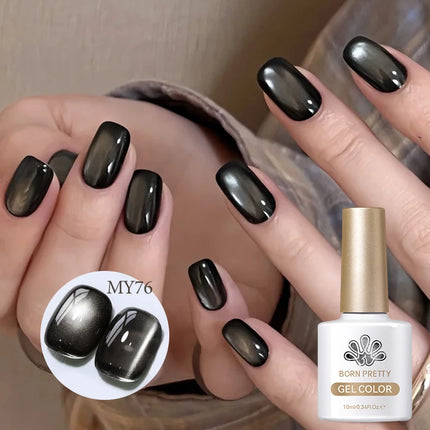 BORN PRETTY 10ml Brown Purple Black Red Cat Magnetic Gel Polish Manicure Soak Off UV Gel Nail Art Varnish Autunm Winter Nails