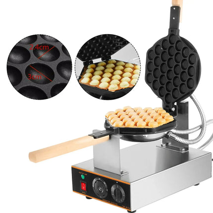 Egg Bubble Electric Waffle Maker Nonstick Waffle Making Machine Home Appliance Gaufriers Baking Snack Gaufres Waffle Irons