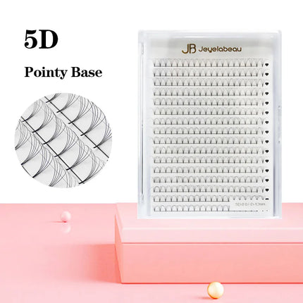 JB Jeyelabeau Premade Russian Volume Fans 4D 5D 6D 8D 10D 20D 24D Individual Soft Lashes Extension 320 Fans Faux Mink Eyelashes