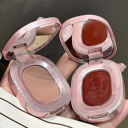 Monochrome Low Saturation Matte Blusher Suitable for Lips and Cheeks Makeup Multi-Use Blush Cream Lip Mud Beauty Cosmetics