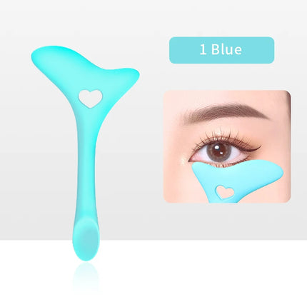 Reusable Silicone Eyeliner Stencils Soft Wing Tips Marscara Drawing Lipstick Wearing Aid Face Cream Mask Applicator Makeup Tool