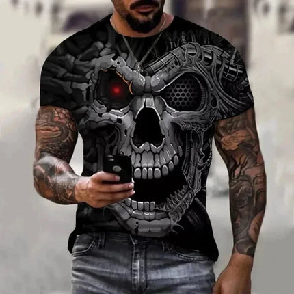 Men's Running Sports T-Shirts Casual O-neck Short Sleeve Tops Outdoor Fitness Loose Tees Summer Breathable Comfortable Pullover