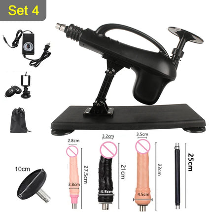 Automatic Telescopic Sex Machine 3XLR Masturbation Sexual Machines for Man and Women 45mm Stroke 0-500rpm DIY Female Sex Toys