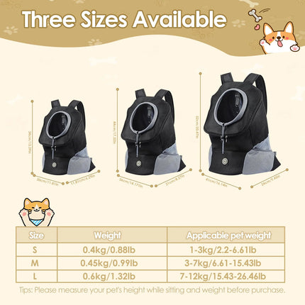 Double Shoulder Portable Outdoor Pet Bag For Dogs Travel Breathable Dog Bag Outdoor Dog Carrier Bag Pet Carrying Supplies